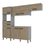 Cozinha Compacta 1 Balcão 1 Armário Alto 1 Armário Aério 7 Po