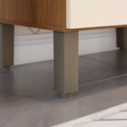 Cozinha Compacta 1 Balcão Com Tampo 1 Armário Alto E 1 Armári