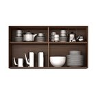 Cozinha Compacta 1 Paneleiro, 1 Aéreo E 1 Balcão Salvador Cho