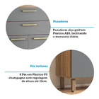 Cozinha Compacta 200cm 10 Portas E 2 Gavetas Com Tampo 355 Lu