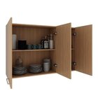 Cozinha Compacta 200cm 4 Peças, 6 Portas E 3 Gavetas Freijó