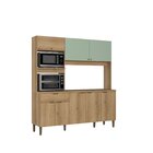 Cozinha Compacta 200cm X 185cm Flórida Capuccino/menta