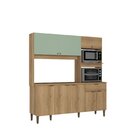 Cozinha Compacta 200cm X 185cm Flórida Capuccino/menta