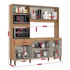 Cozinha Compacta 200cm X 185cm Flórida Capuccino/menta