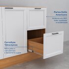 Cozinha Compacta 2 Peças 1 Aéreo 1 Balcão Soho Cabecasa Madei