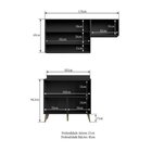 Cozinha Compacta 2 Peças 5 Portas 1 Nicho Porta Tempero Atena