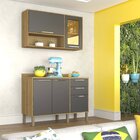 Cozinha Compacta 2 Peças 5 Portas 2 Gavetas Montreal Sallêto