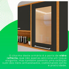 Cozinha Compacta 2 Peças 5 Portas 2 Gavetas Paris Sallêto Móv