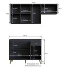 Cozinha Compacta 2 Peças 6 Portas 1 Gaveta 2 Nichos Atena