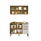 Cozinha Compacta 2 Peças 6 Portas 2 Gavetas Bella Sallêto Móv