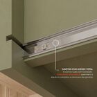 Cozinha Compacta 2 Peças Balcão Com Tampo 3 Gavetas E Armário