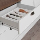 Cozinha Compacta 2 Peças Com Tampo Para Cooktop 100% Mdf Com