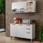 Cozinha Compacta 2 Peças Nicho Balcão Branco