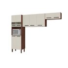 Cozinha Compacta 2 Peças Torre Quente 4 Portas Sem Balcão 4 P