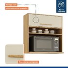 Cozinha Compacta 3 Armários Aéreos Salvador Cinamomo/off White