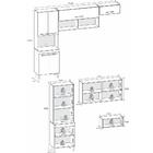 Cozinha Compacta 3 Pçs Com Armário E Paneleiro Multimóveis Cr