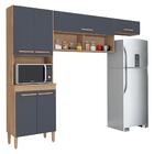 Cozinha Compacta 3 Pçs Com Armário E Paneleiro Multimóveis Cr