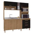 Cozinha Compacta 3 Pçs Com Pés Reguláveis Multimóveis Cr20112