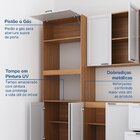 Cozinha Compacta 3 Peças 1 Aéreo 1 Balcão 1 Paneleiro Torre Q