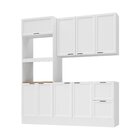 Cozinha Compacta 3 Peças 1 Aéreo 1 Balcão 1 Paneleiro Torre Q