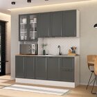 Cozinha Compacta 3 Peças 1 Paneleiro Duplo 1 Aéreo 1 Balcão S