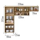 Cozinha Compacta 3 Peças 270cm 2012190 Armoveis