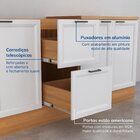 Cozinha Compacta 3 Peças 2 Aéreos 1 Balcão Soho Cabecasa Made