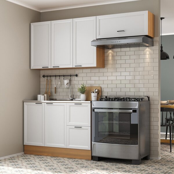 Cozinha Compacta 3 Peças 2 Aéreos 1 Balcão Soho Cabecasa Made