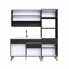 Cozinha Compacta 3 Peças 2 Nicho Para Forno Requinte Yescasa