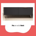 Cozinha Compacta 3 Peças 5 Portas 1 Gaveta Emília Thela Preto