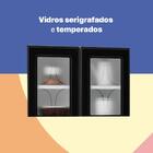 Cozinha Compacta 3 Peças 5 Portas De Vidro Sem Balcão Rubi Te