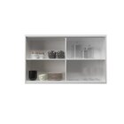 Cozinha Compacta 3 Peças 6 Portas 3 Gavetas Branco Ártico/cin