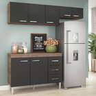 Cozinha Compacta 3 Peças 7 Portas 3 Gavetas Araçá Yescasa Tek