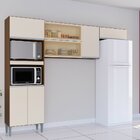 Cozinha Compacta 3 Peças 7 Portas Aline Poquema