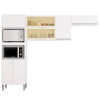 Cozinha Compacta 3 Peças 7 Portas Aline Poquema