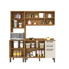 Cozinha Compacta 3 Peças 8 Portas 2 Gavetas Bella Sallêto Móv