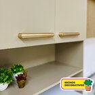 Cozinha Compacta 3 Peças 9 Portas Sem Balcão Urbane Freijó/su