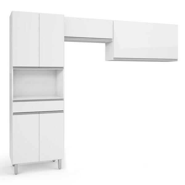 Cozinha Compacta 3 Peças Batrol Top Class Branco