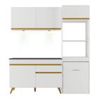 Cozinha Compacta 3 Peças Com Leds Mp2024 Veneza Up Multimóvei