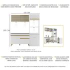 Cozinha Compacta 3 Peças Com Leds Mp2025 Veneza Up Multimóvei
