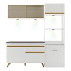 Cozinha Compacta 3 Peças Com Leds Mp2025 Veneza Up Multimóvei