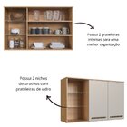 Cozinha Compacta 3 Peças Com Nicho Decorativo Isabelle Freijó