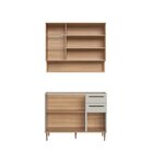 Cozinha Compacta 3 Peças Com Nicho Decorativo Isabelle Freijó