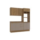 Cozinha Compacta 3 Peças Com Tampo E Torre Quente Botanic Nog