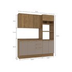 Cozinha Compacta 3 Peças Com Tampo E Torre Quente Botanic Nog