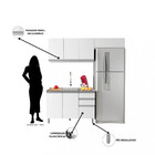 Cozinha Compacta 3 Peças Evidence Poliman