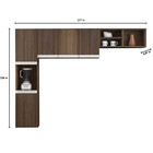 Cozinha Compacta 3 Peças Laura Poliman Móveis