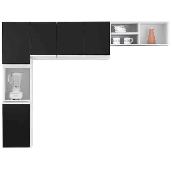 Cozinha Compacta 3 Peças Laura Poliman Móveis