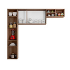 Cozinha Compacta 3 Peças Laura Poliman Móveis