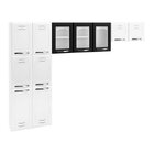 Cozinha Compacta 3 Peças Sem Balcão Pérola Telasul Aço